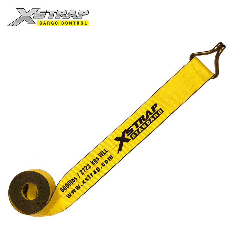 61878-Tel kancalı standart 4 inç vinç kayışları