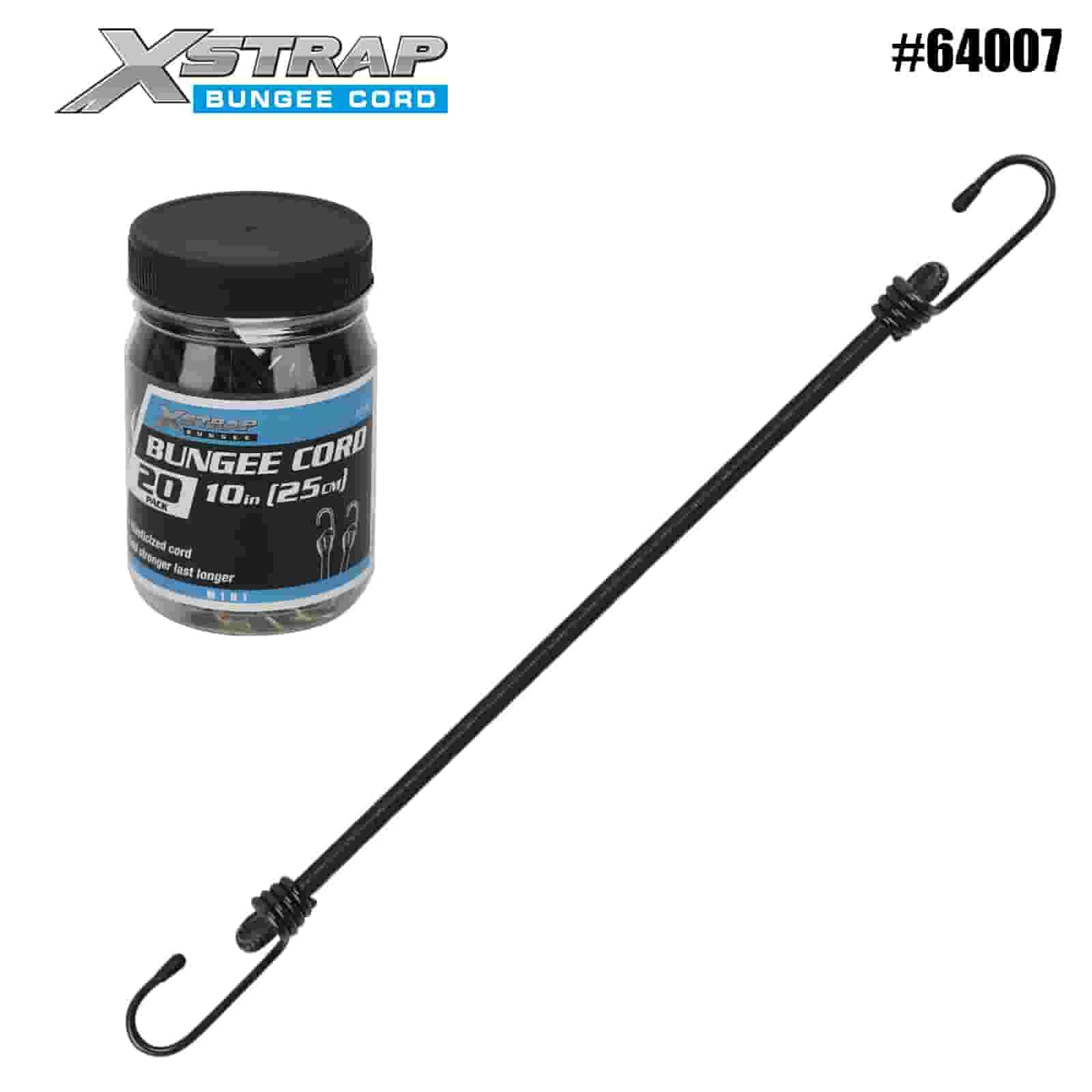 Xstrap 64007 20PK MINI Bungee Kabloları 4mm x 10