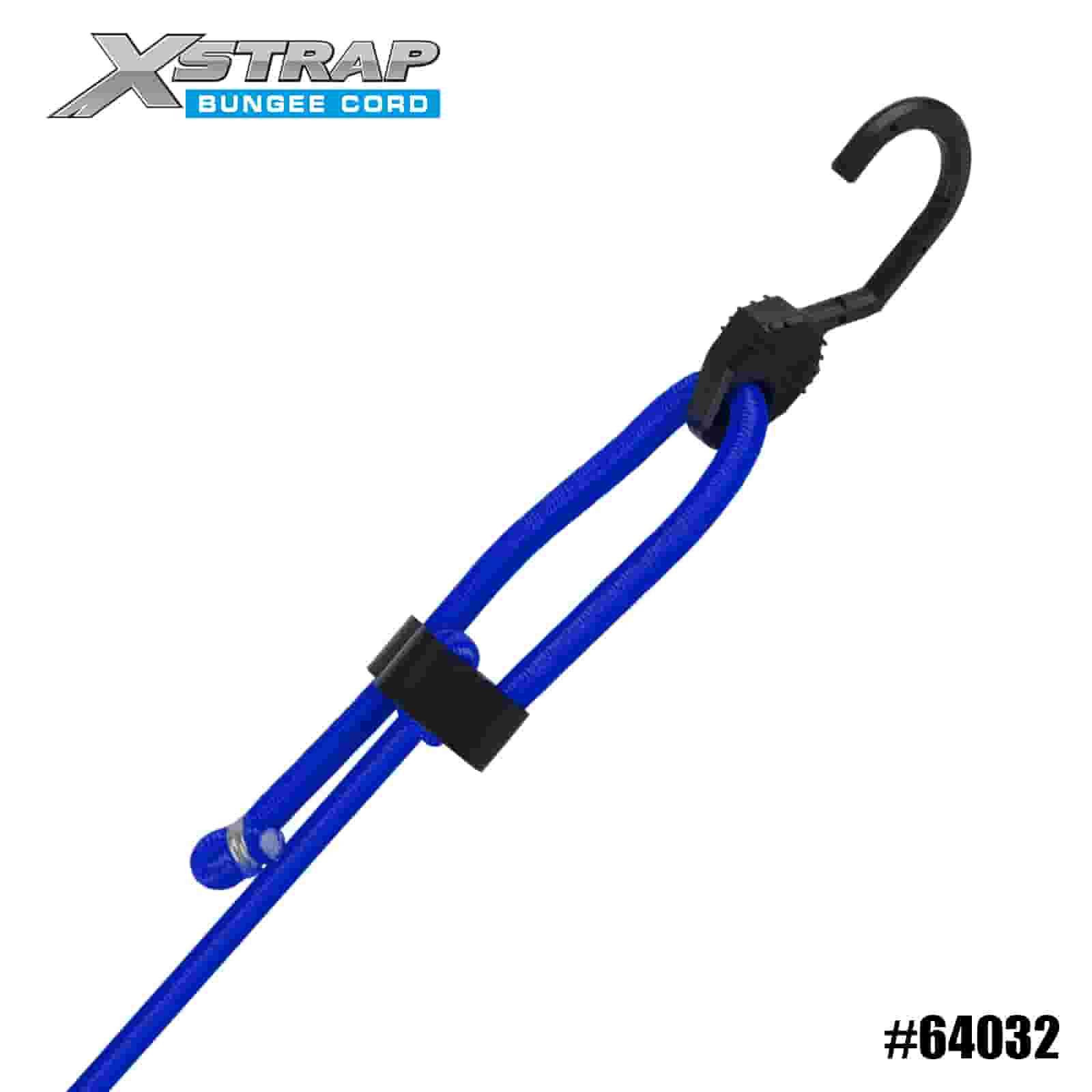 Xstrap 64032 3X Ayarlanabilir Bungee Kablosu 8mm x 14”-20” 132-165lbs SWL